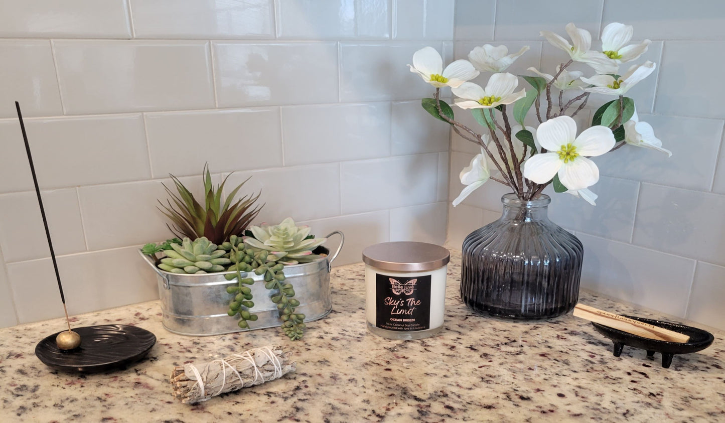 Sky's The Limit | Coconut-Soy Wax Candle