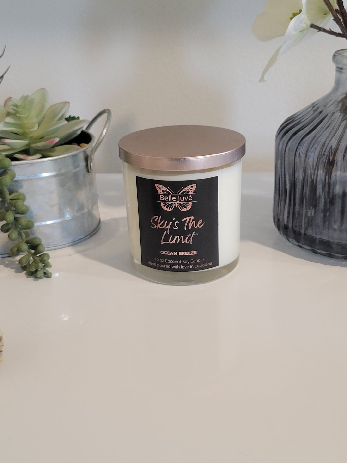 Sky's The Limit | Coconut-Soy Wax Candle